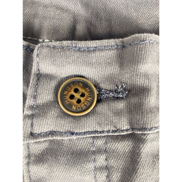 NWT Hungson Mens size 30 Gray Slim Straight Chino pants - Picture 3 of 6